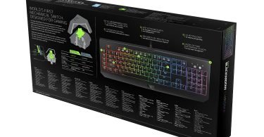 Razer BlackWidow Chroma Mechanical Gaming Keyboard Box Back